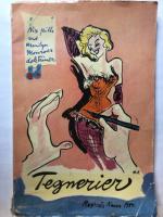 Tegnerier 1954. Udgivet af danske bladtegnere. 18. &aring;rgang.