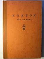 Kokbok f&ouml;r hemmet