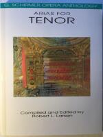 Arias for tenor