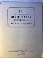 101 (one hundred and one) Hootenanny Guitar Solos and How to play them.