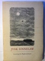 Jysk sinnelaw. Antologi af jyske digte.