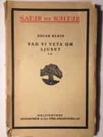 Vad vi veta om ljuset. I-II.