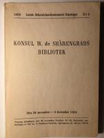 Konsul W. de Sharengrads bibliotek.