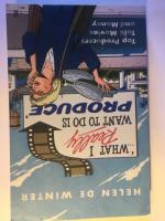 What I really want to do is produce. Top producers talk movies and money.