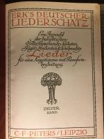 Liederschatz I-III. F&uuml;r eine Singstimme mit Klavier.