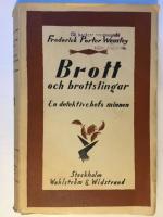 Brott och brottslingar. En detektivchefs minnen.