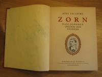 Zorn - Hans Barndom Ungdom och Studie&aring;r 1860 - 81