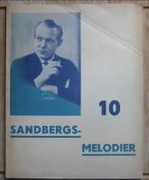 10 Sandbergsmelodier Notblad till 10 s&aring;nger av/med Sven-Olof Sandberg
