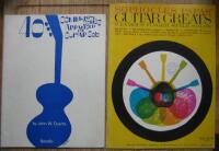 Tv&aring; notb&ouml;cker f&ouml;r klassisk gitarr - John W. Duarte - 40 Community songs & Sophocles Papas&acute; - Guitar greats 9 Famous finger style solos