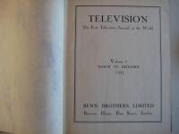 Television (The first Television Journal in the World) Volume 5 March to December 1932