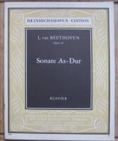  Opus 26 Sonate As-Dur f&uuml;r Klavier/ Sonat i Ass dur f&ouml;r Piano