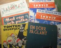 &Aring;tta gamla notblad med julanknytning