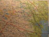 Sverige i 32 kartblad Skala 1:500 000 med fullst&auml;ndigt namnregister