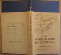Fr&aring;n Alings&aring;s och Kullings h&auml;rad p&aring; 1700-talet