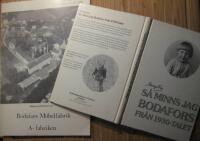 Tv&aring; b&ouml;cker om Bodafors: 1. S&aring; minns jag Bodafors fr&aring;n 1930-talet & 2. Dokumentation av Bodafors M&ouml;belfabrik A-fabriken