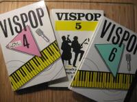 Tre musikb&ouml;cker: Vispop 4, Vispop 5 & Vispop 6 [Musiktryck]