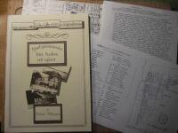 Stadspromenader litet lexikon och vykort - Str&ouml;vt&aring;g i Lidk&ouml;pings gamla kvarter och sev&auml;rdheter fr&aring;n tidigt 1800-tal 