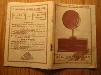 Aug. Danielsson Elektroteknisk Fabrik Insj&ouml;n Katalog 1928-1929