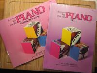 Tv&aring; Pianob&ouml;cker: Bastien Bit f&ouml;r bit Piano F&ouml;rberedande & Bastien Bit f&ouml;r bit Piano Del 1