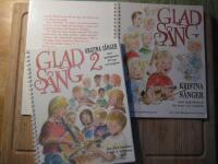 Tv&aring; kristna s&aring;ngb&ouml;cker: Glad S&aring;ng Kristna S&aring;nger med spelst&auml;mmor f&ouml;r barn och ungdom Bok 1 & 2
