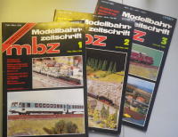 3 NR AV TYSK MODELLTÅGSTIDSKRIFT - MBZ MODELLBAHNZEITSCHRIFT 1990