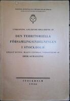 Utredning ang&aring;ende reglering av Den territoriella f&ouml;rsamlingsindelningen i Stockholm.