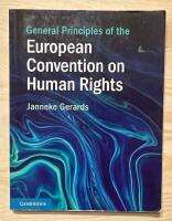 General principles of the European Convention on human rights