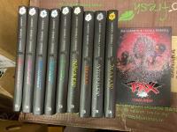 PAX 1-10 komplett serie 1. Nidst&aring;ngen 2. Grimmen 3. Mylingen 4. Bj&auml;ran 5. Gasten 6. N&auml;cken 7. Pestan 8. Vitormen 9. Maran 10. Draugen