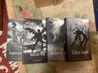 Fallen &Auml;ngel serie 1-4 komplett serie 1. Fallen &auml;ngel 2. F&ouml;rlorad &auml;ngel 3. Noras val 4. &Auml;nglarnas kamp