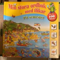 Min stora ordbok med flikar. P&aring; semester