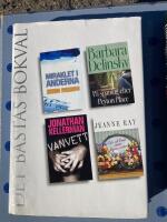 Det b&auml;stas bokval. 4 b&ouml;cker i en. Miraklet i Anderna , P&aring; spaning i Peyton Place , Vanvett och Julie och Romeo vinner h&ouml;gsta vinsten