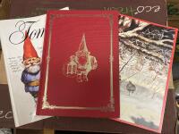 Tomtar , komplett med plansch