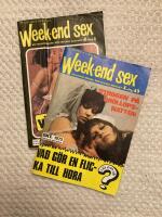 Tv&aring; ekivoka herrtidningar av m&auml;rket Week-end sex fr&aring;n 1972 och 1975