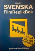 NICOs svenska filmreplikbok