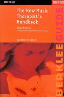 The New Music Therapist&rsquo;s Handbook