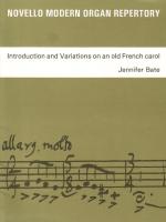 Introduction and Variations on an old French carol