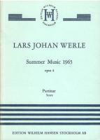 Summer Music 1966, opus 4 (Partitur)