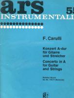 Concert in A for Guitar and Strings