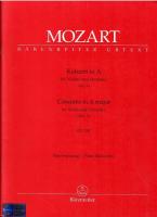 Konsert in A f&uuml;r Violine und Orchester &rdquo;Nr. 5&rdquo; [Klavierauszug]