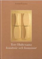 Tore Hultcrantz : konstn&auml;r och humanist