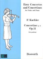 Concertino in G, Op. 11 (1st position)