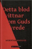 Detta blod vittnar om Guds vrede
