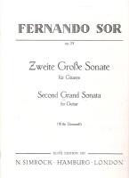 Zweite Gro&szlig;e Sonate f&uuml;r Gitarre op. 25 [Elite Edition 1325]