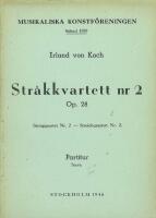 Str&aring;kkvartett nr 2, Op. 28