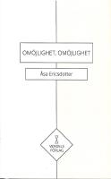 Om&ouml;jlighet, om&ouml;jlighet