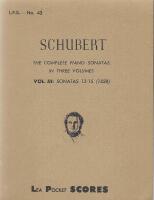 The Complete Piano Sonatas in Three Volumes, Volume. III : Sonatas 13-15 (1928) [L.P.S. No. 43]