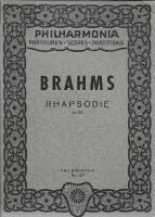 Rhapsodie, Op. 53 [Philharmonia No. 152]