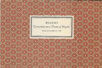 Variations on a Theme of Haydn ]Penguin Scores 17]