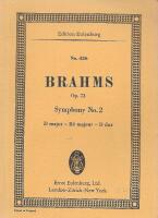Symphony No. 2, Op. 73 [Edition Eulenburg No. 426]