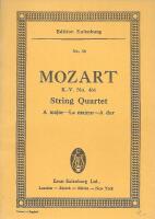 String Quartet, A major (K.-V. No. 464) [Edition Eulenburg No. 35]